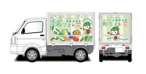 huutyann (huutyann)さんの移動販売車用の看板イラストへの提案