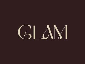 JOB-AID (neon-tani)さんの美容室「glam」のロゴへの提案