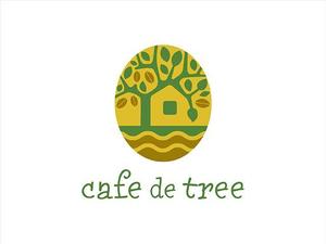 JOB-AID (neon-tani)さんのカフェ「cafe de tree」のロゴへの提案