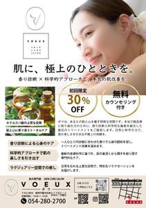 toshimi (crazymoon_tsm)さんのエステサロンのポスティング用のチラシへの提案