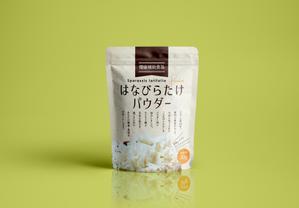 growth (G_miura)さんの健康食品・ハナビラタケパウダーの　パッケージデザインへの提案