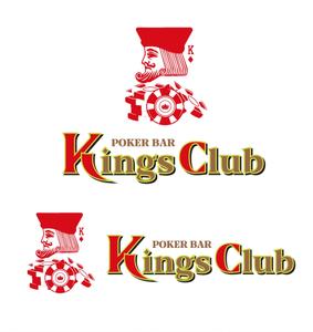 Force-Factory (coresoul)さんのポーカーバー「Kings Club」のロゴへの提案