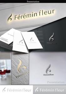 VNFdesign (late_design)さんのアパレルショップサイト「Férémin fleur」のロゴへの提案