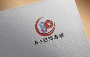 VNFdesign (late_design)さんの訪問看護ステーション「あさ訪問看護」のロゴとフォントへの提案