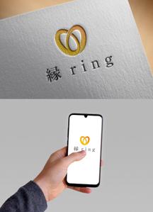 清水　貴史 (smirk777)さんの結婚相談所　縁（en）ring　のロゴ作成への提案