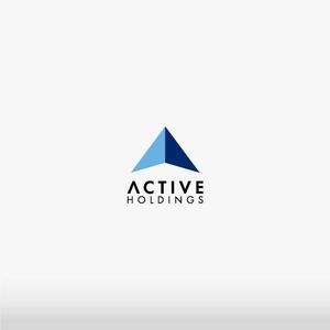 清水　貴史 (smirk777)さんの『ACTIVE　HOLDINGS』のロゴ制作への提案