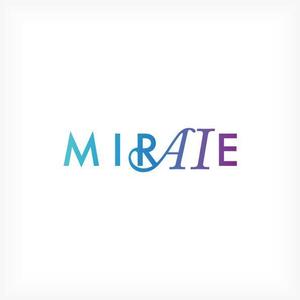 清水　貴史 (smirk777)さんの未来教育株式会社の企業ロゴ。「MIRAIE」　をブランドロゴとし、その文字の中のＡＩを色変化への提案
