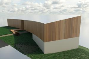 Morg Design (morg_suzuki)さんの【住宅兼別荘の建築パース（４方向）の作成依頼】への提案