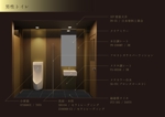 Morg Design (morg_suzuki)さんのトイレの改装工事のレイアウト・パースへの提案