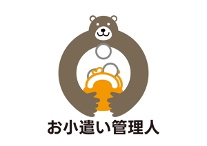 tora (tora_09)さんの病院向けシステム「お小遣い管理人」のロゴへの提案