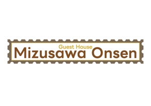 tora (tora_09)さんの長期滞在型ゲストハウス「Guest House Mizusawa Onsen」のロゴへの提案