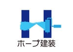 tora (tora_09)さんの一般建築塗装　株式会社ホープ建装のロゴへの提案