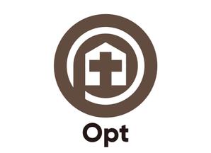 tora (tora_09)さんのシンプル＆高品質なビジネス仕様の滞在施設「Opt」のロゴ（看板）への提案