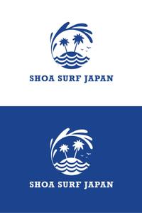 ririri design works (badass_nuts)さんのサーフショップ、ハワイアン雑貨販売店のロゴ【SHOA SURF JAPAN】への提案