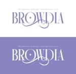 ririri design works (badass_nuts)さんのアートメイク情報「Browdia」のロゴへの提案