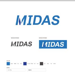 iza (izawa77)さんのマーケティングサービスサイト「MIDAS」のロゴ製作への提案