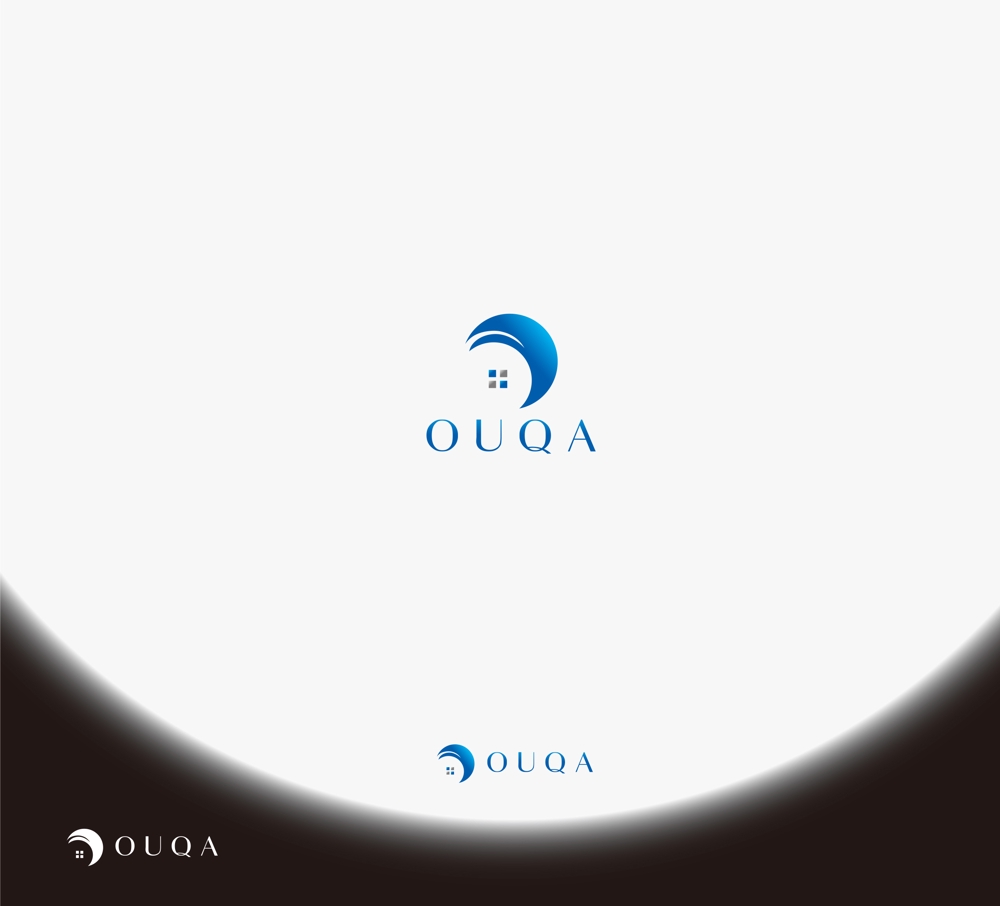 自社注文住宅  OUQA（オウカ）のロゴ