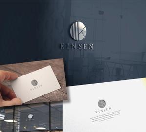 RYUNOHIGE (yamamoto19761029)さんのリフォームリノベーション事業/空間デザインブランド「KINSEN」のロゴへの提案