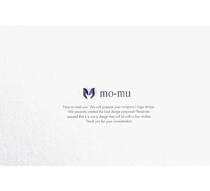 RYUNOHIGE (yamamoto19761029)さんのマッサージ（リラクゼーションサロン）「ｍｏ-ｍｕ」のロゴへの提案