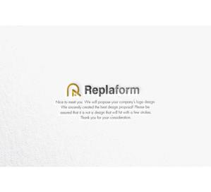 RYUNOHIGE (yamamoto19761029)さんのECプラットフォーム「Replaform」ロゴ作成への提案