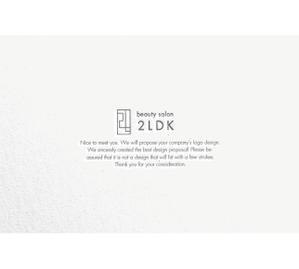 RYUNOHIGE (yamamoto19761029)さんの美容室「2LDK」のロゴへの提案