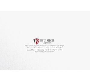 RYUNOHIGE (yamamoto19761029)さんのECサイト出店ページや印刷物に使用するロゴデザイン募集です。中古パソコン販売の龍商事と申します　への提案