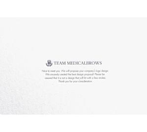 RYUNOHIGE (yamamoto19761029)さんの世界ブランドとして「TEAM MEDICALBROWS」のチームロゴ_TMBへの提案