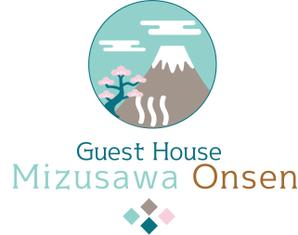 Nippony Design (nadirjapan)さんの長期滞在型ゲストハウス「Guest House Mizusawa Onsen」のロゴへの提案