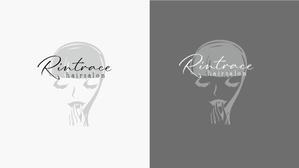 Nippony art&design (nadirjapan)さんのヘアサロン「Rintrace」のロゴへの提案
