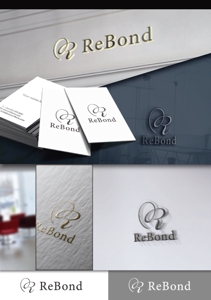 hayate_design (hayate_desgn)さんのヘアケアブランド「ReBond」のロゴへの提案