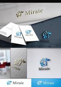 hayate_design (hayate_desgn)さんの不動産売買業者、株式会社ミライエ不動産販売、Miraie、のロゴへの提案
