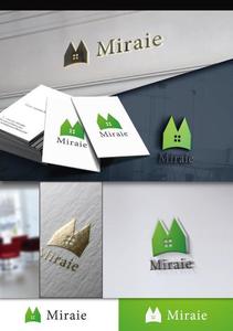 hayate_design (hayate_desgn)さんの不動産売買業者、株式会社ミライエ不動産販売、Miraie、のロゴへの提案