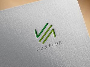 hayate_design (hayate_desgn)さんの北海道帯広市を拠点に法人・個人向けに建築板金業を営む「ニヒラテック株式会社」のロゴへの提案