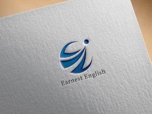 hayate_design (hayate_desgn)さんの英会話スクール　Earnest English ロゴへの提案