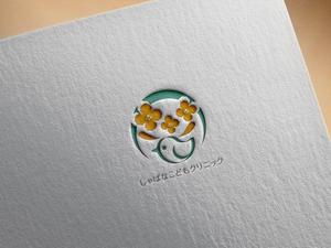 hayate_design (hayate_desgn)さんの小児科クリニック「しゃばなこどもクリニック」のロゴマーク（新規開業）への提案