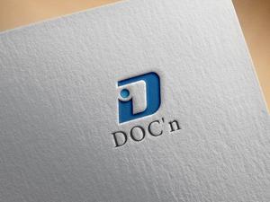 hayate_design (hayate_desgn)さんの医師向けサイト・アプリ「DOC'n」のロゴへの提案