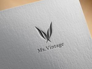 hayate_design (hayate_desgn)さんの中古ラグジュアリーブランドショップ「Ms.Vintage」のロゴ制作への提案