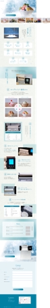mtree design (mary_co_tr)さんの韓国のかき氷機器のWebサイトデザインへの提案