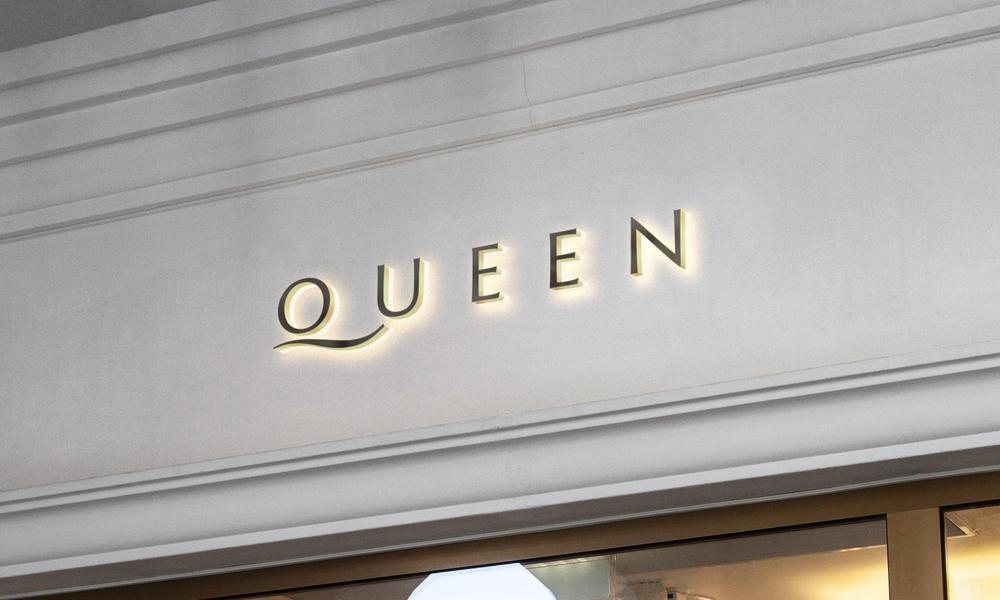 キャバクラ『QUEEN』のロゴ