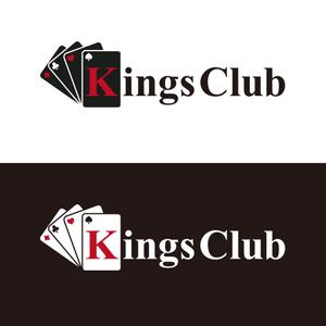 T&T (ttagency)さんのポーカーバー「Kings Club」のロゴへの提案