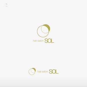 YON-DESIGN (10-MO)さんの美容室　SOL ロゴへの提案