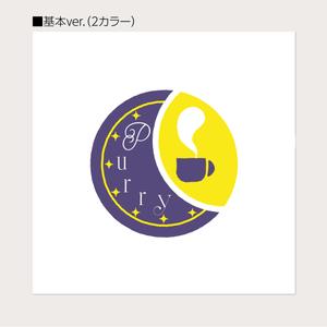 &U (MOLIAND)さんの夜でも気軽にごはんとスイーツが楽しめるノンアル夜カフェ「Purry」(パリー)の店舗ロゴへの提案