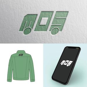 Planta2 design (Planta2)さんの物流作業着　背中（衿下）に入れるMOSのロゴへの提案