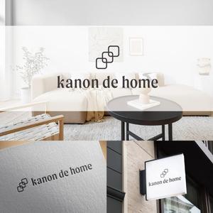 Planta2 design (Planta2)さんの工務店の一般住宅ブランド「kanon de home」のロゴへの提案