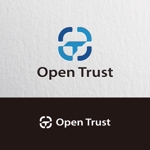 biton (t8o3b1i)さんの新規法人『オープントラスト』の企業ロゴへの提案
