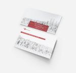 AMALGAM design (AMALGAM)さんの企業の代表へ宛てたA3見開き（表紙と裏表紙あり）のDM用チラシの作成をお願いしますへの提案