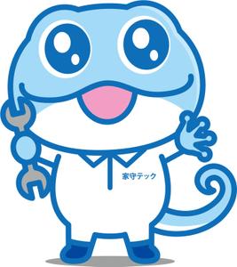 nougo (noguo3)さんの設備屋の家守テックという屋号のキャラへの提案