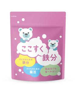 MH (MHMH)さんの子供向け鉄分パウダーのパッケージデザイン（EC販売）への提案
