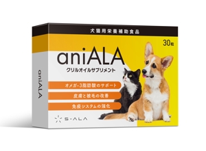 MH (MHMH)さんの動物サプリメント　クリルオイル　パッケージデザイン　商品名：aniQrillへの提案