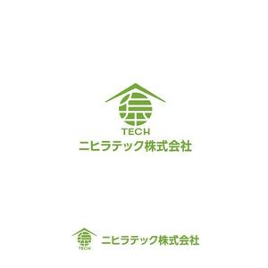 耶耶 (yuki_tk_s)さんの北海道帯広市を拠点に法人・個人向けに建築板金業を営む「ニヒラテック株式会社」のロゴへの提案